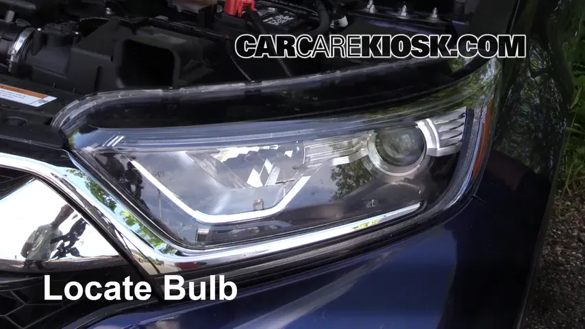 2017 Honda CR-V EX 1.5L 4 Cyl. Turbo Lights Highbeam (replace bulb)